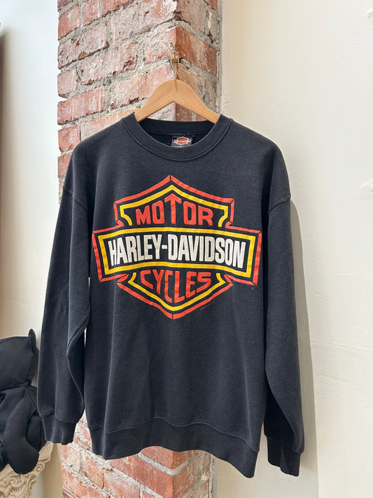 Vintage Harley Davidson Emblem crewneck