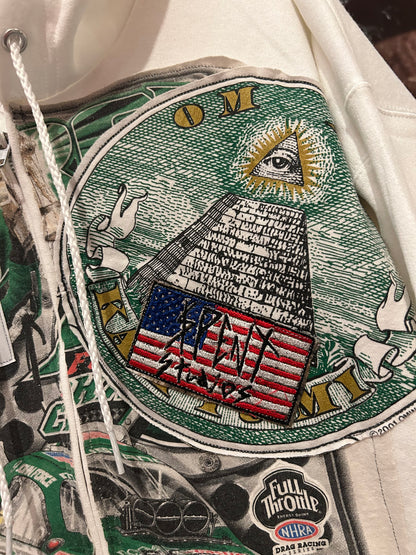 $pent Illuminati Zip Up hoodie