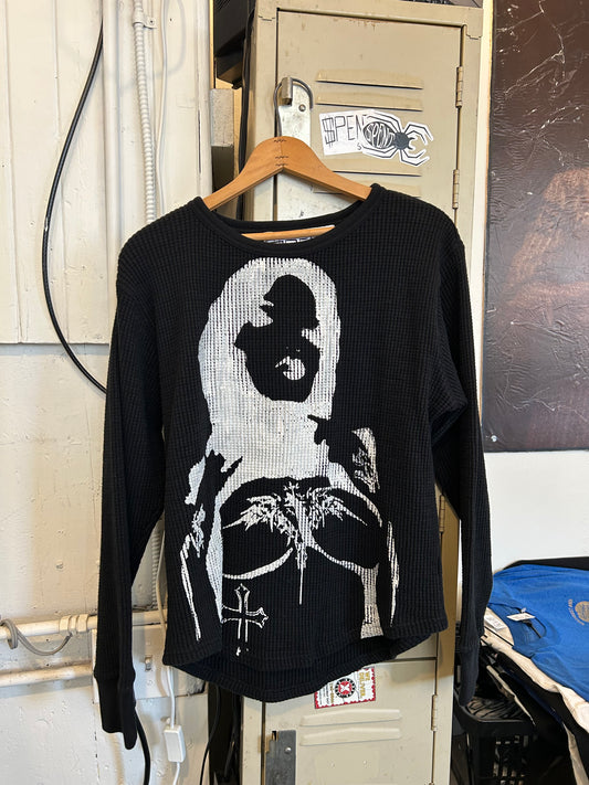 Black Thermal Girl shirt