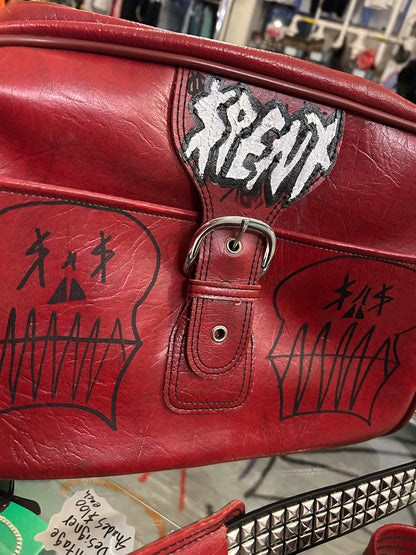 Custom Leather Bag/Belt combo