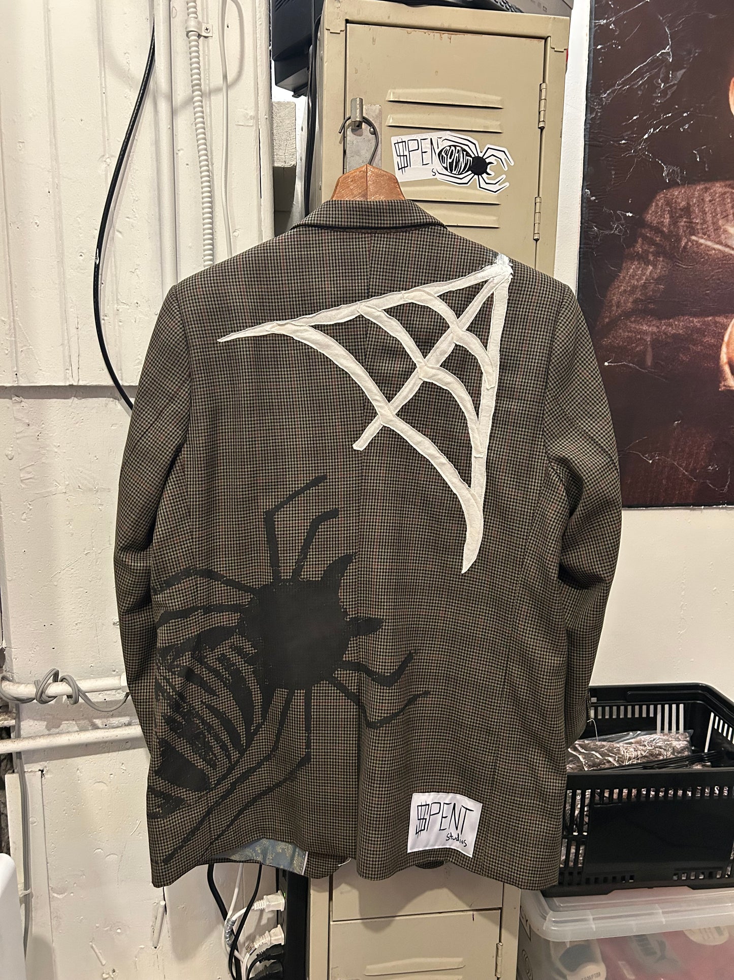 Oversized $pider blazer