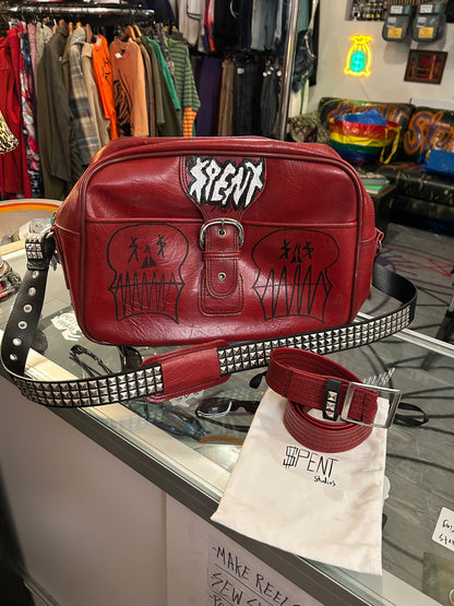 Custom Leather Bag/Belt combo