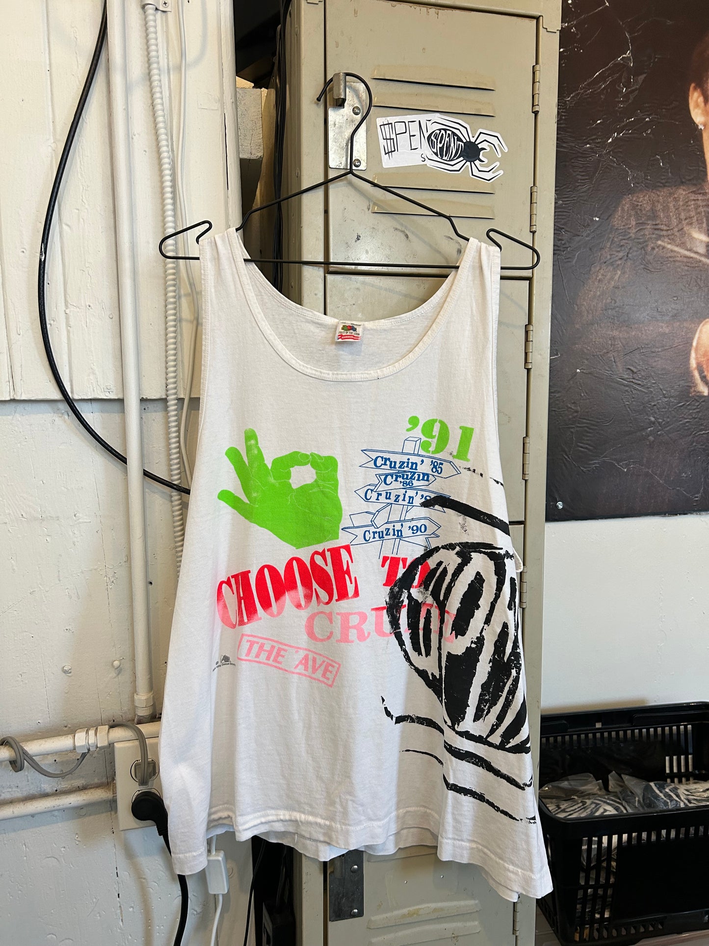 $pider tank top