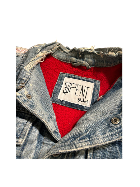 Thrashed Metal Denim jacket