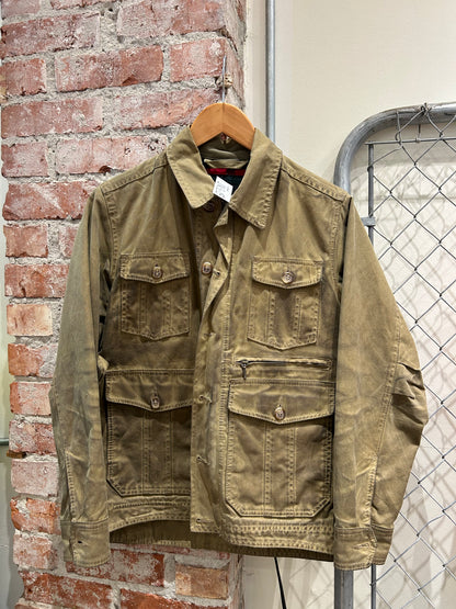 Distressed Lined Filson jacket